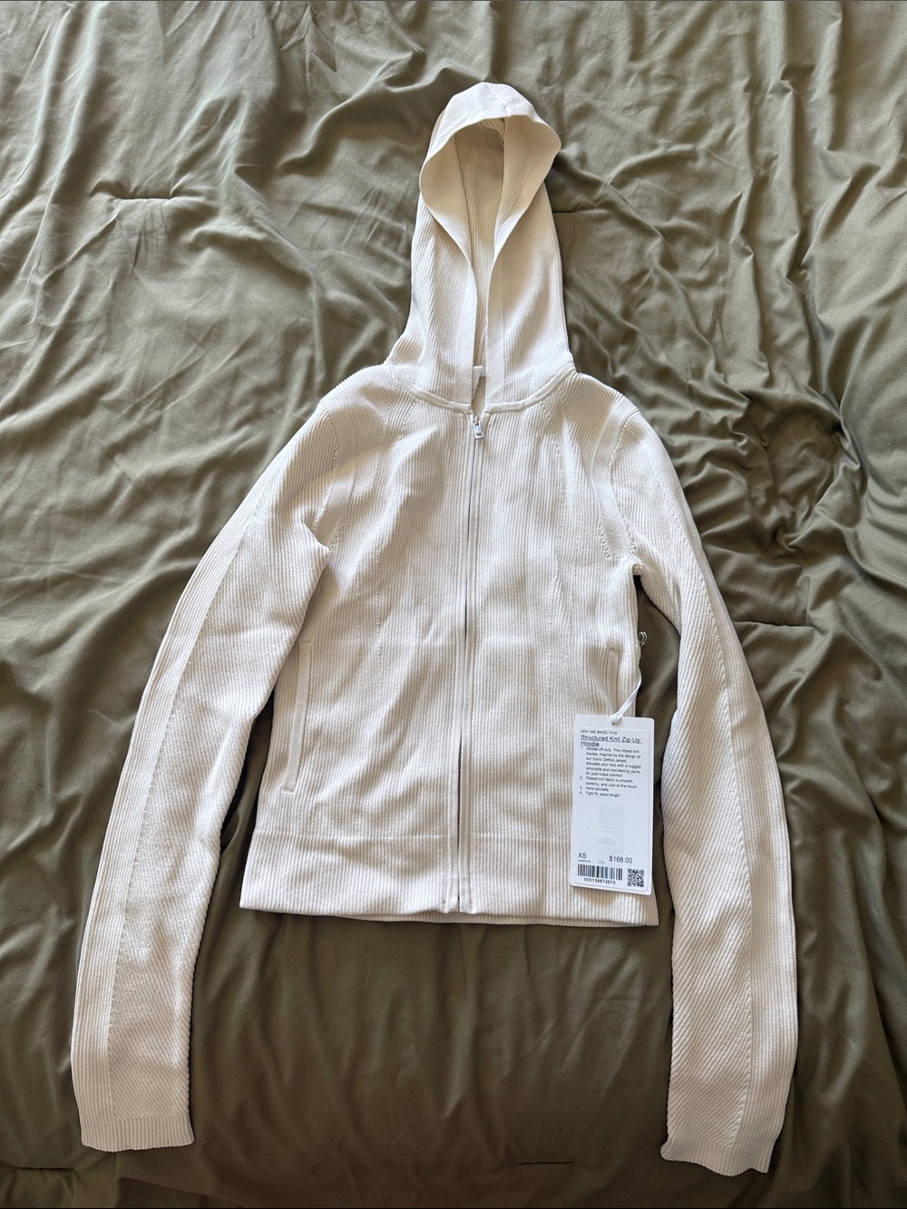 Lululemon Structured Knit Zip-up Hoodie